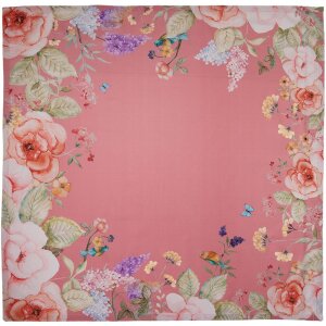 Clayre & Eef FFA01P Obrus Romantyczny 100x100 cm