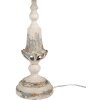 Clayre & Eef Lampa Stołowa Vintage 36x70cm Beżowo-Szaro-Złota