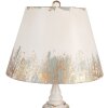 Clayre & Eef Lampa Stołowa Ø36x55cm Beżowo-Szara Vintage