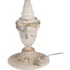 Clayre & Eef Lampa Stołowa Ø36x55cm Beżowo-Szara Vintage