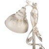 Clayre & Eef Lampa Stołowa Beżowo-Szara Vintage 35x19x62cm