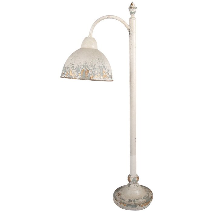 Clayre & Eef Lampa Stołowa Vintage Beżowo-Szara 36x20x77 cm