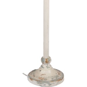 Clayre & Eef Lampa Stołowa Vintage Beżowo-Szara 36x20x77 cm