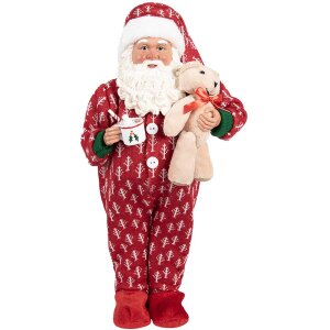 Clayre & Eef Święty Mikołaj 45 cm – Dekoracja...