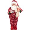 Clayre & Eef Święty Mikołaj 45 cm – Dekoracja Świąteczna