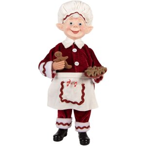 Clayre & Eef Elf Świąteczny 30 cm