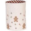 Clayre & Eef CGM50 Koszyk na pieczywo beżowo-brązowy 15x16 cm