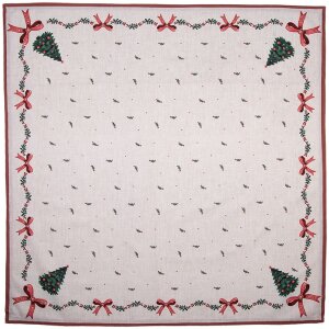Clayre & Eef TCH01 Obrus 100x100 cm...