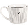 Clayre & Eef Kubek Porcelanowy 275 ml 12x8x7 cm