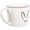 Clayre & Eef Kubek Porcelanowy 275 ml 12x8x7 cm