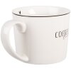 Clayre & Eef Kubek 275 ml Biały & Czarny