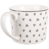 Clayre & Eef Kubek 275 ml Biało-Czarny