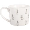 Kubek Clayre & Eef BNSMU 275 ml Biało-Czarny Porcelana