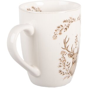 Kubek Clayre & Eef 350 ml Beżowo-Brązowy