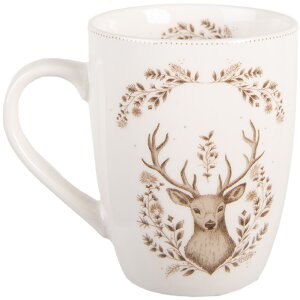 Kubek Clayre & Eef 350 ml Beżowo-Brązowy