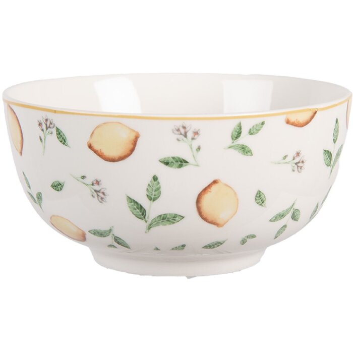 Clayre & Eef LELBO Miska Porcelanowa 14x7 cm 500ml