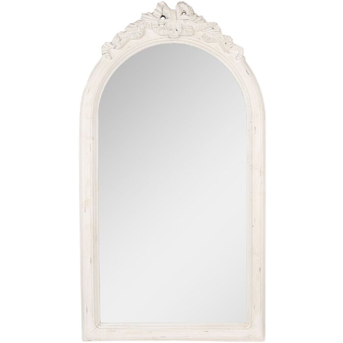 Lustro Clayre & Eef 52S326 50x4x92 cm Białe Ścienne