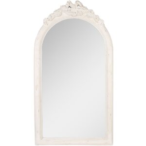 Lustro Clayre & Eef 52S326 50x4x92 cm Białe Ścienne