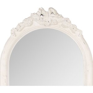 Lustro Clayre & Eef 52S326 50x4x92 cm Białe Ścienne
