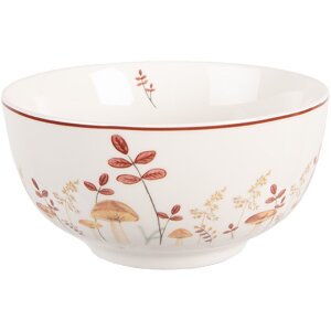 Clayre & Eef LFJBO Miska 14x7 cm Beżowo-Brązowa