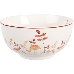 Clayre & Eef LFJBO Miska 14x7 cm Beżowo-Brązowa