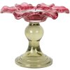 Clayre & Eef Świecznik Tealight Szkło Ø 14x11 cm