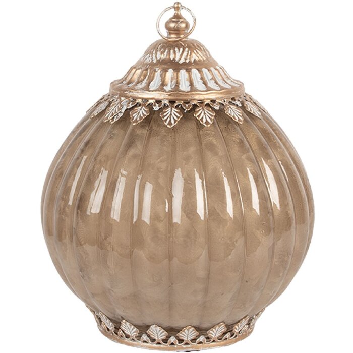 Clayre & Eef Dekoracja LED Ø 15x19 cm