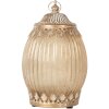 Clayre & Eef 6GL5220 Dekoracja szklana LED 11x18 cm