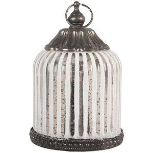 Clayre & Eef 6GL5228 Dekoracja LED ze szkła 8x12 cm