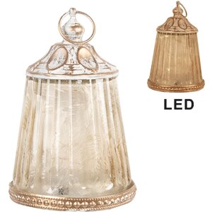 Clayre & Eef Dekoracja LED 8x12 cm / 2xAAA Baterie
