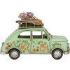 Clayre & Eef Auto Retro Zielony 26x12x18 cm