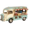 Clayre & Eef Foodtruck 26x14x14 cm Beżowo-Niebieski