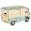 Clayre & Eef Foodtruck 26x14x14 cm Beżowo-Niebieski
