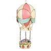 Clayre & Eef Balon na gorące powietrze Ø 14x29 cm Różowo-Beżowy