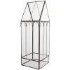 Clayre & Eef Mini Szklarnia Dekoracyjna 15x15x45 cm