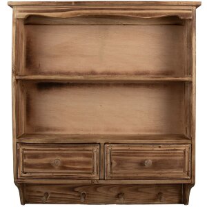 Clayre & Eef 5H0746 Szafka Ścienna 56x13x60 cm...