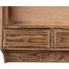 Clayre & Eef 5H0746 Szafka Ścienna 56x13x60 cm Drewniana Rustykalna
