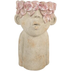 Clayre & Eef Doniczka Terakotowa 20x19x31 cm...