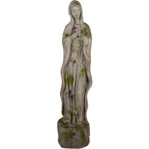 Clayre & Eef Statua Matki Boskiej 15x15x67 cm