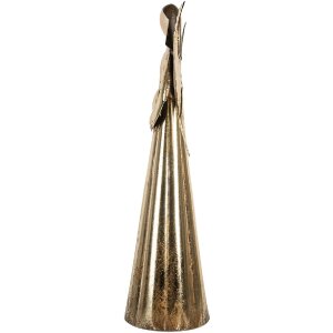 Clayre & Eef Anioł Dekoracyjny 29x18x68 cm Złoty