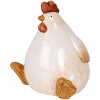 Clayre & Eef Kurczak Dekoracyjny 18x14x17 cm Beżowo-Brązowy