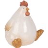 Clayre & Eef Kurczak Dekoracyjny 18x14x17 cm Beżowo-Brązowy
