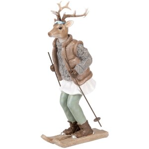 Clayre & Eef Jelonek Dekoracyjny 16x11x31 cm...