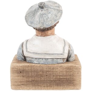 Clayre & Eef 6H2426 Marynistyczna Figurka Matros 19x11x24 cm