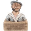 Clayre & Eef 6H2426 Marynistyczna Figurka Matros 19x11x24 cm