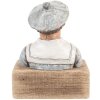 Clayre & Eef 6H2426 Marynistyczna Figurka Matros 19x11x24 cm