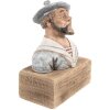 Clayre & Eef 6H2426 Marynistyczna Figurka Matros 19x11x24 cm