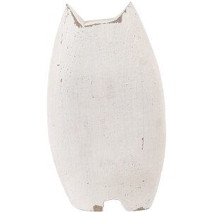 Clayre & Eef Kot Dekoracyjny 8x6x14 cm Drewno