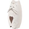 Clayre & Eef Kot Dekoracyjny 8x6x14 cm Drewno