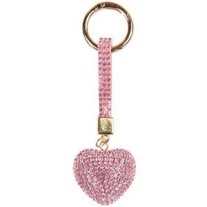Juleeze JZKC0219 Różowy Breloczek 4x3x13 cm